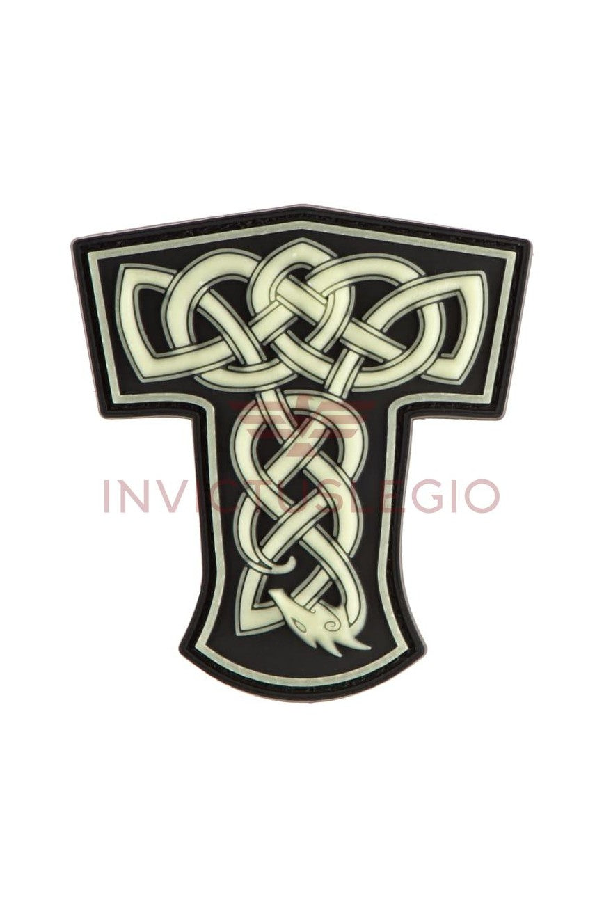 JTG THORS HAMMER DRAGON RUBBER PATCH - INVICTUSLEGIO