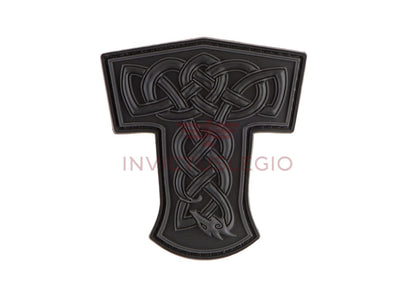 JTG THORS HAMMER DRAGON RUBBER PATCH - INVICTUSLEGIO