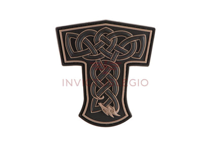 JTG THORS HAMMER DRAGON RUBBER PATCH - INVICTUSLEGIO