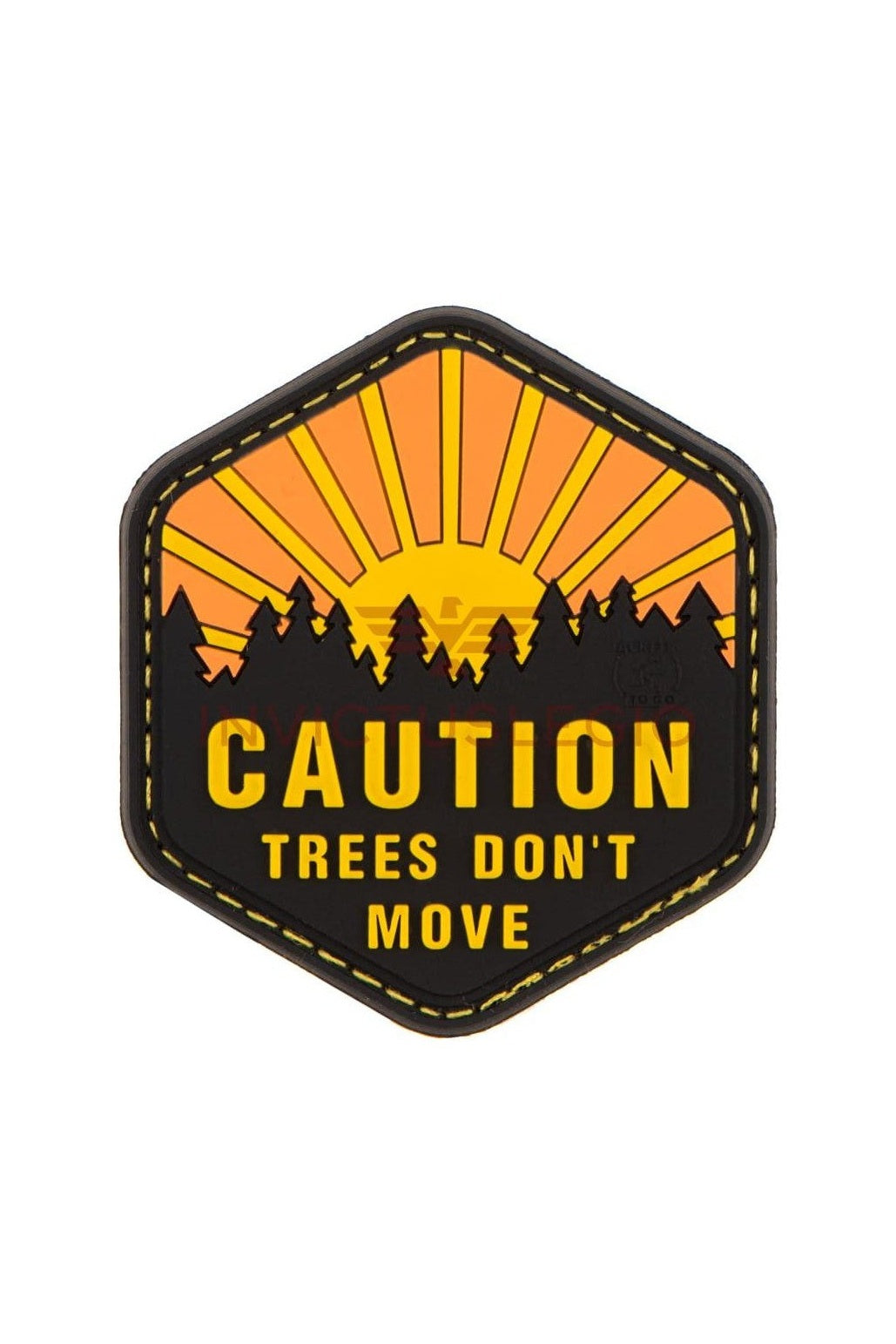 JTG TREES DON'T MOVE RUBBER PATCH - INVICTUSLEGIO