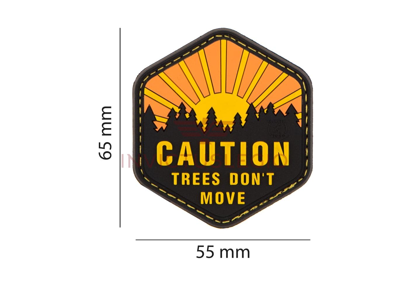JTG TREES DON'T MOVE RUBBER PATCH - INVICTUSLEGIO