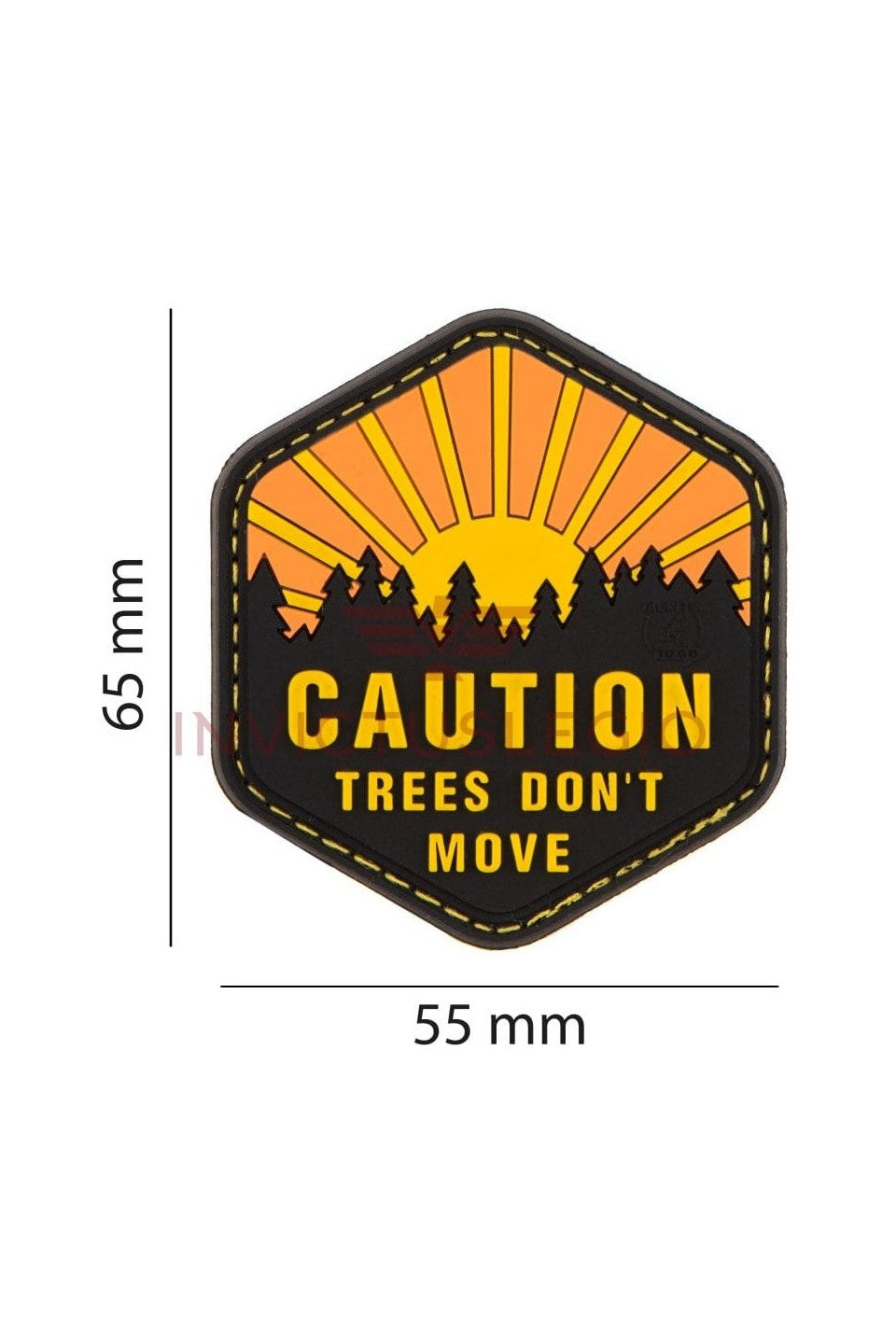 JTG TREES DON'T MOVE RUBBER PATCH - INVICTUSLEGIO