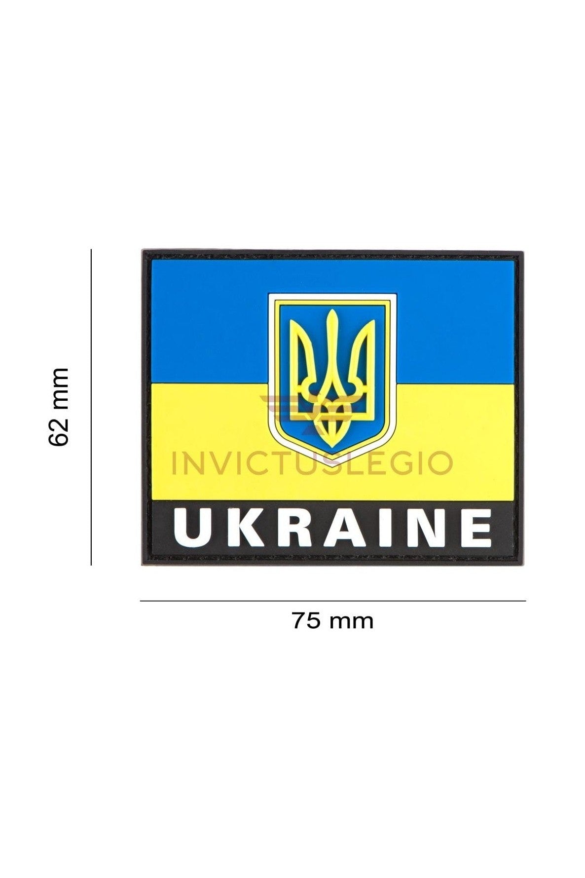 JTG UKRAINE FLAG RUBBER PATCH - INVICTUSLEGIO