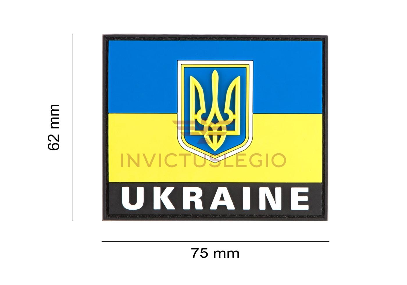 JTG UKRAINE FLAG RUBBER PATCH - INVICTUSLEGIO