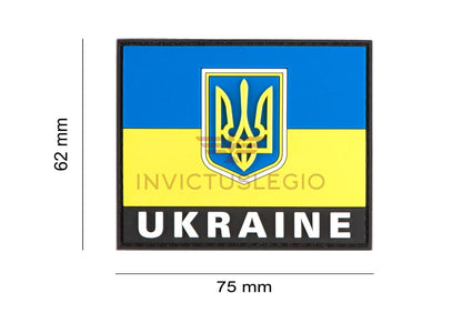 JTG UKRAINE FLAG RUBBER PATCH - INVICTUSLEGIO