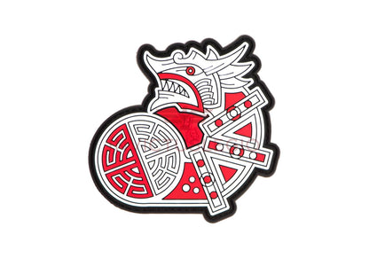 JTG VIKING DRAGON SHIP HEAD RUBBER PATCH - INVICTUSLEGIO