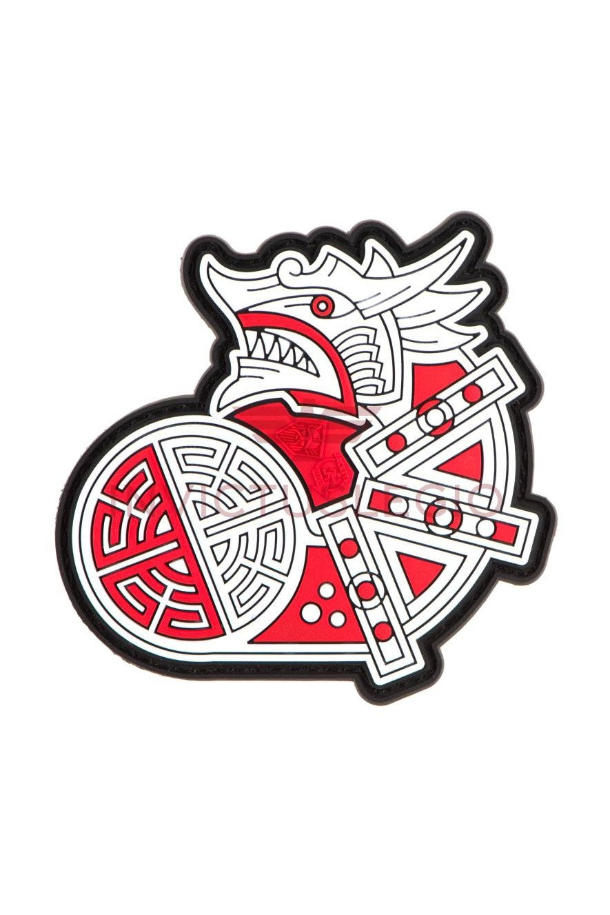 JTG VIKING DRAGON SHIP HEAD RUBBER PATCH - INVICTUSLEGIO