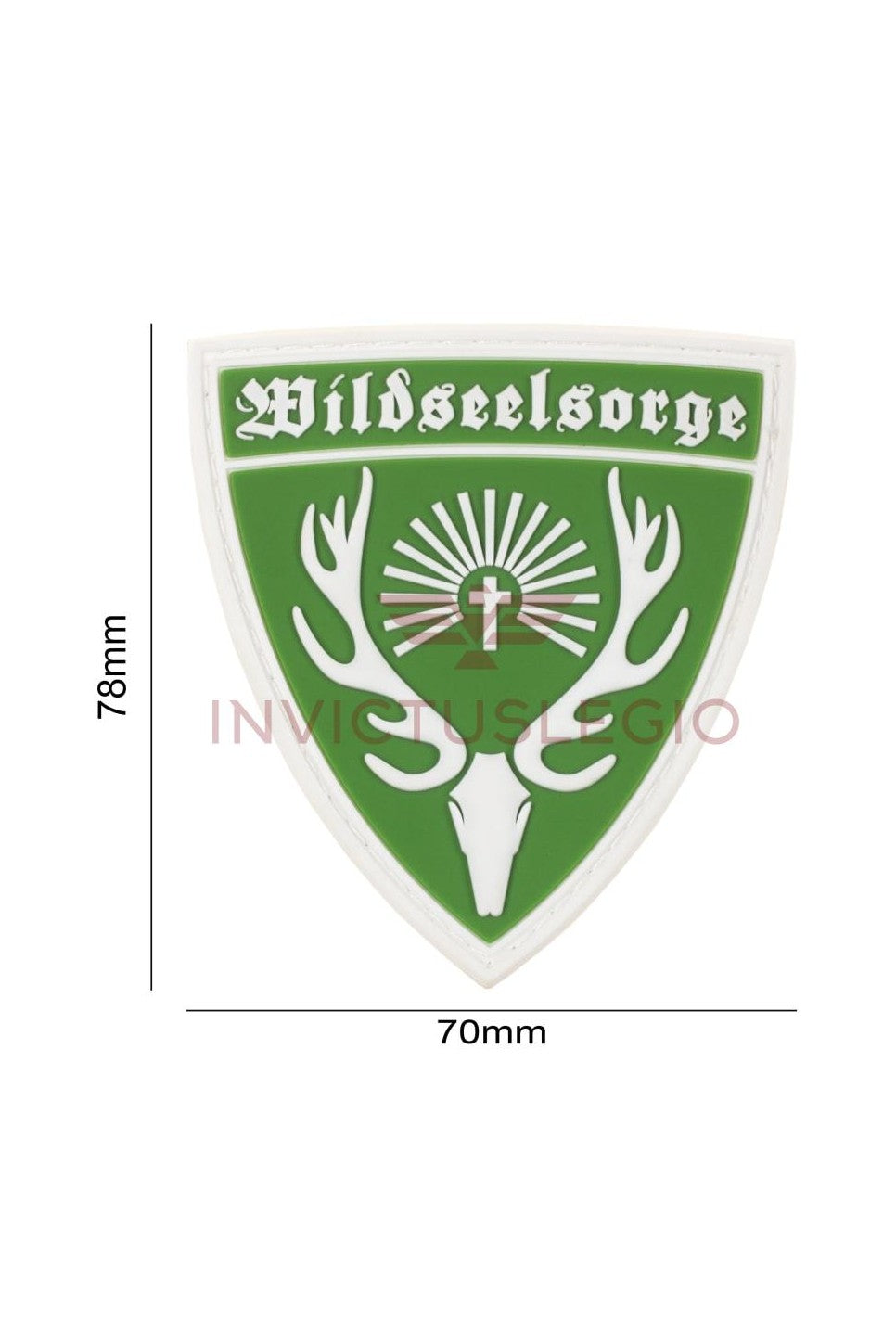 JTG WILDSEELSORGE RUBBER PATCH - INVICTUSLEGIO