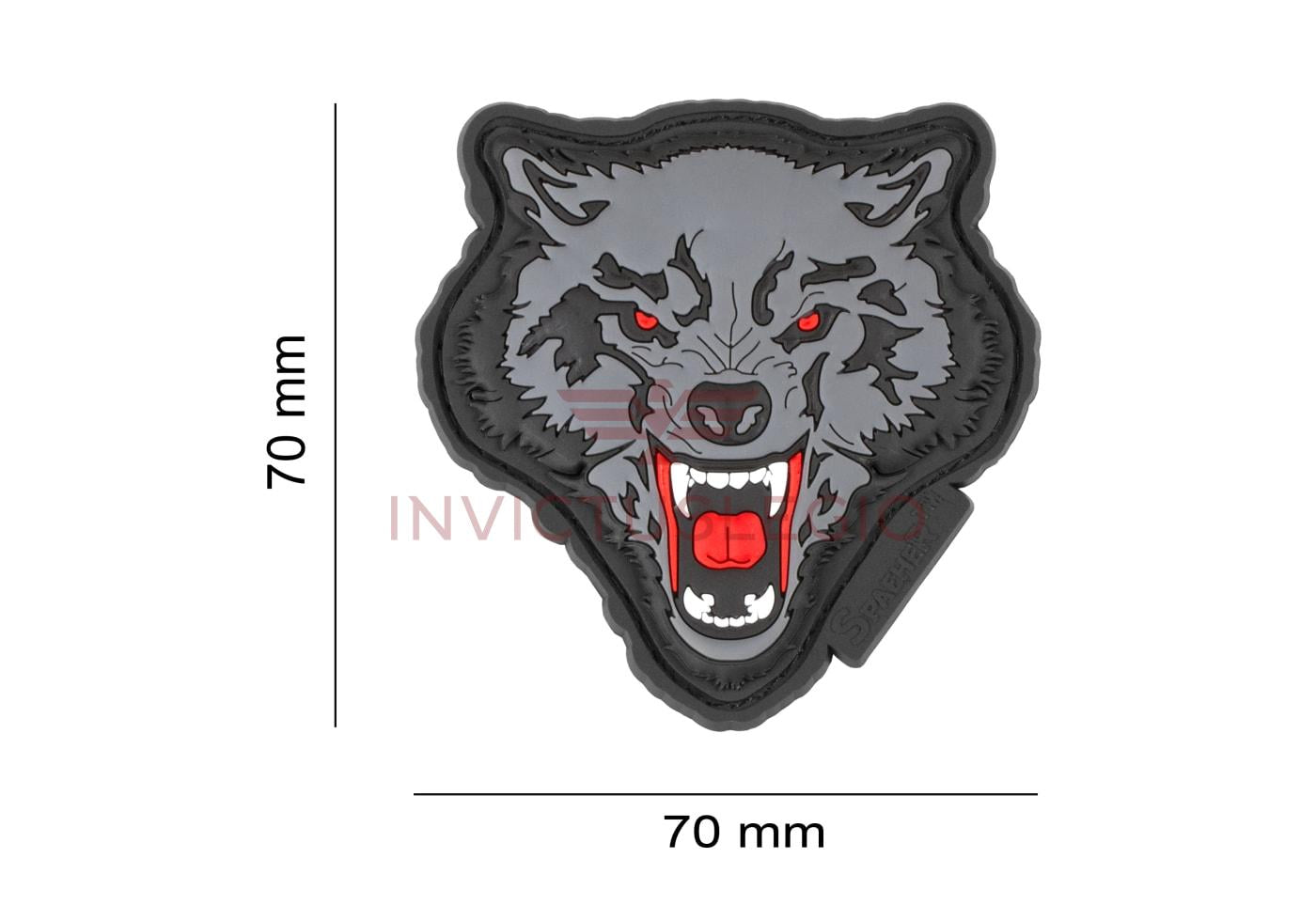 JTG WOLF RUBBER PATCH - INVICTUSLEGIO