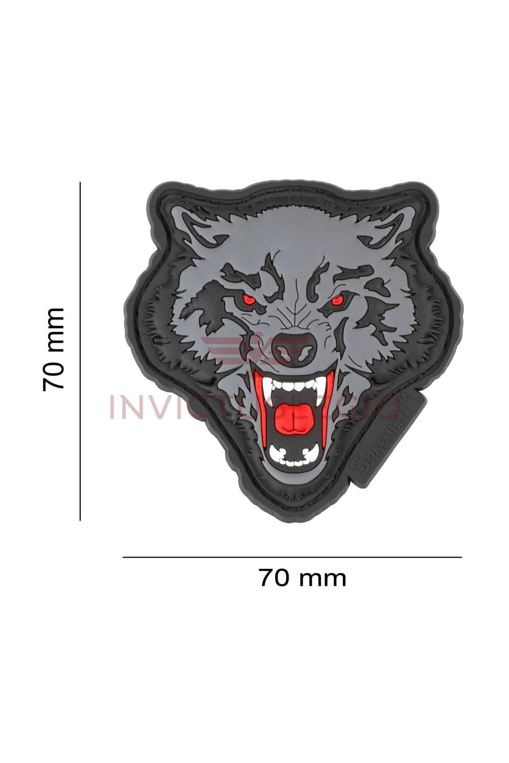 JTG WOLF RUBBER PATCH - INVICTUSLEGIO