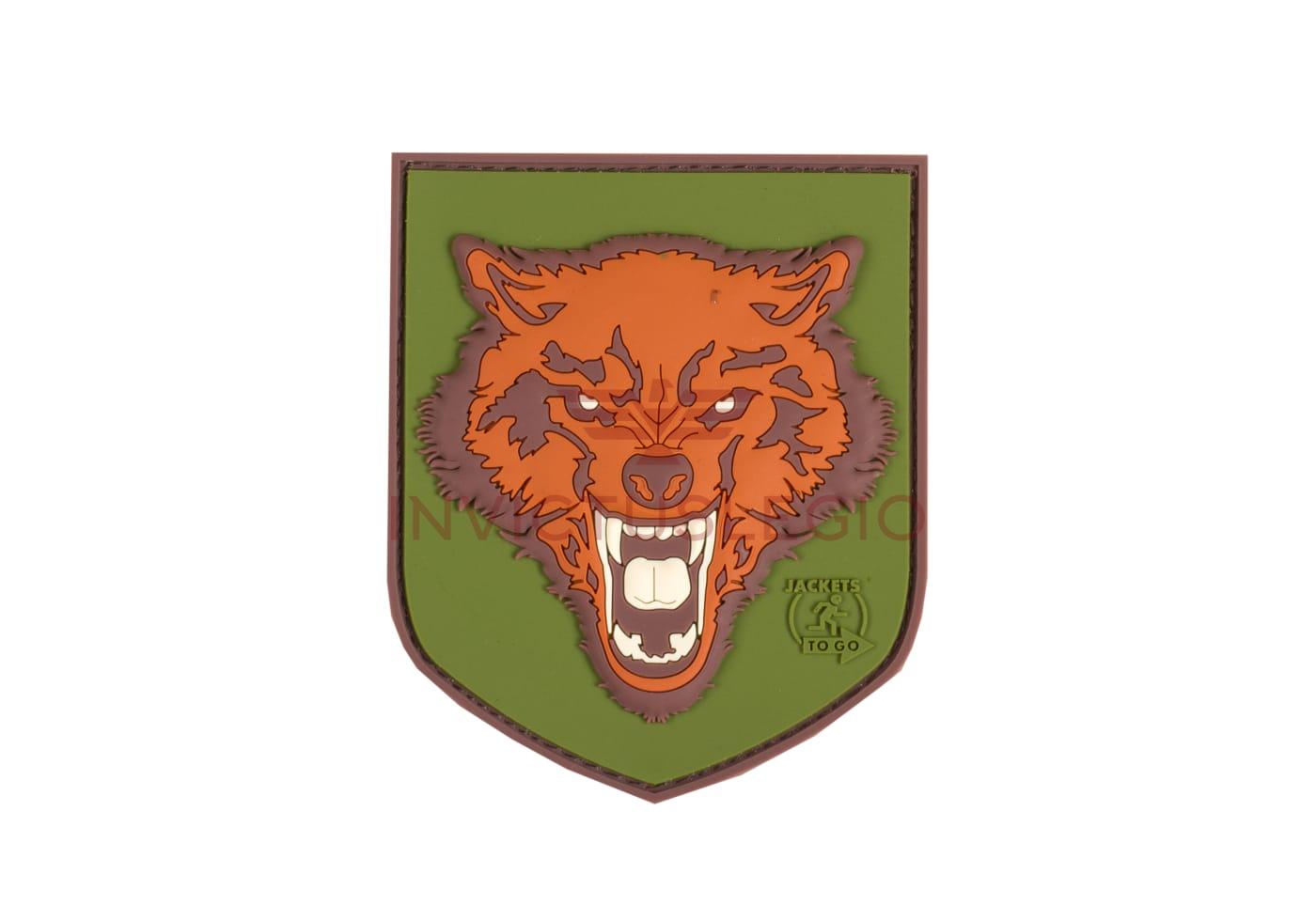 JTG WOLF SHIELD RUBBER PATCH - INVICTUSLEGIO