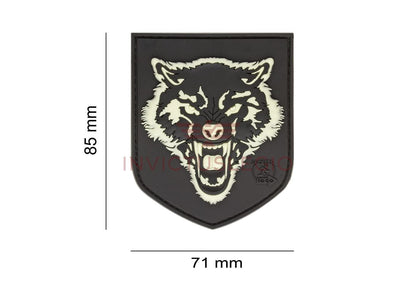 JTG WOLF SHIELD RUBBER PATCH - INVICTUSLEGIO