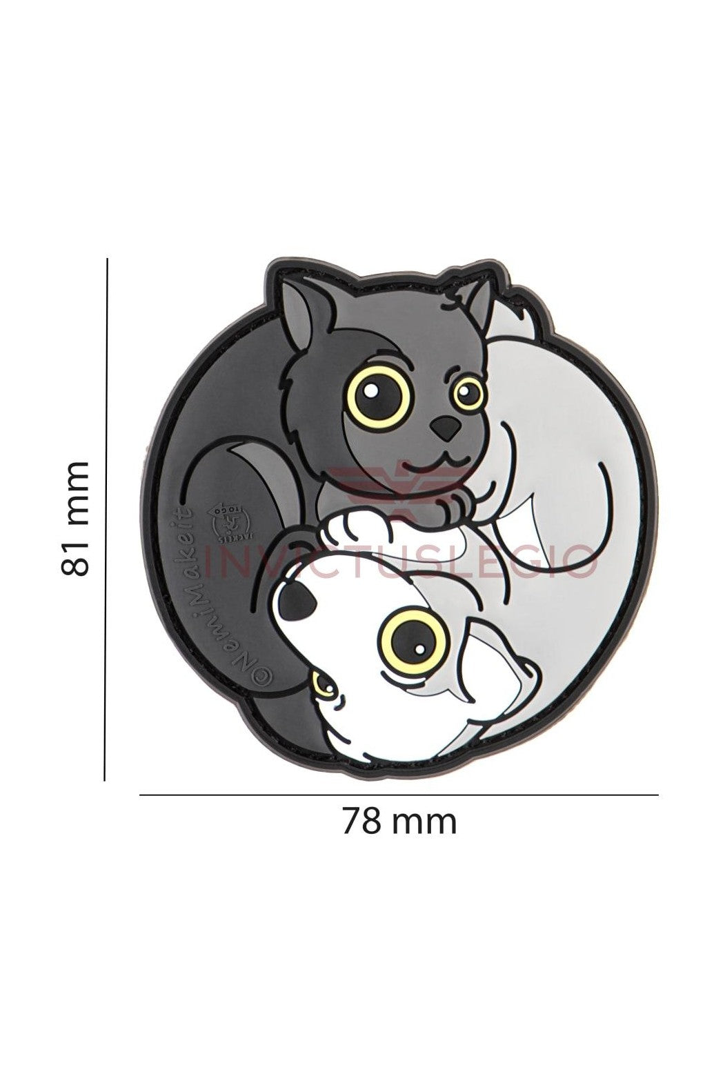 JTG YIN & YAN CAT PATCH - INVICTUSLEGIO