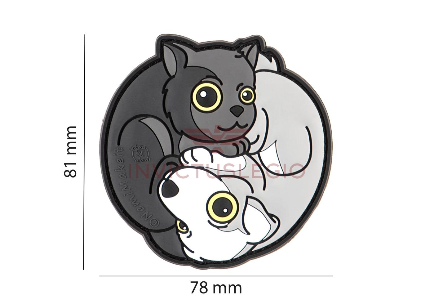 JTG YIN & YAN CAT PATCH - INVICTUSLEGIO