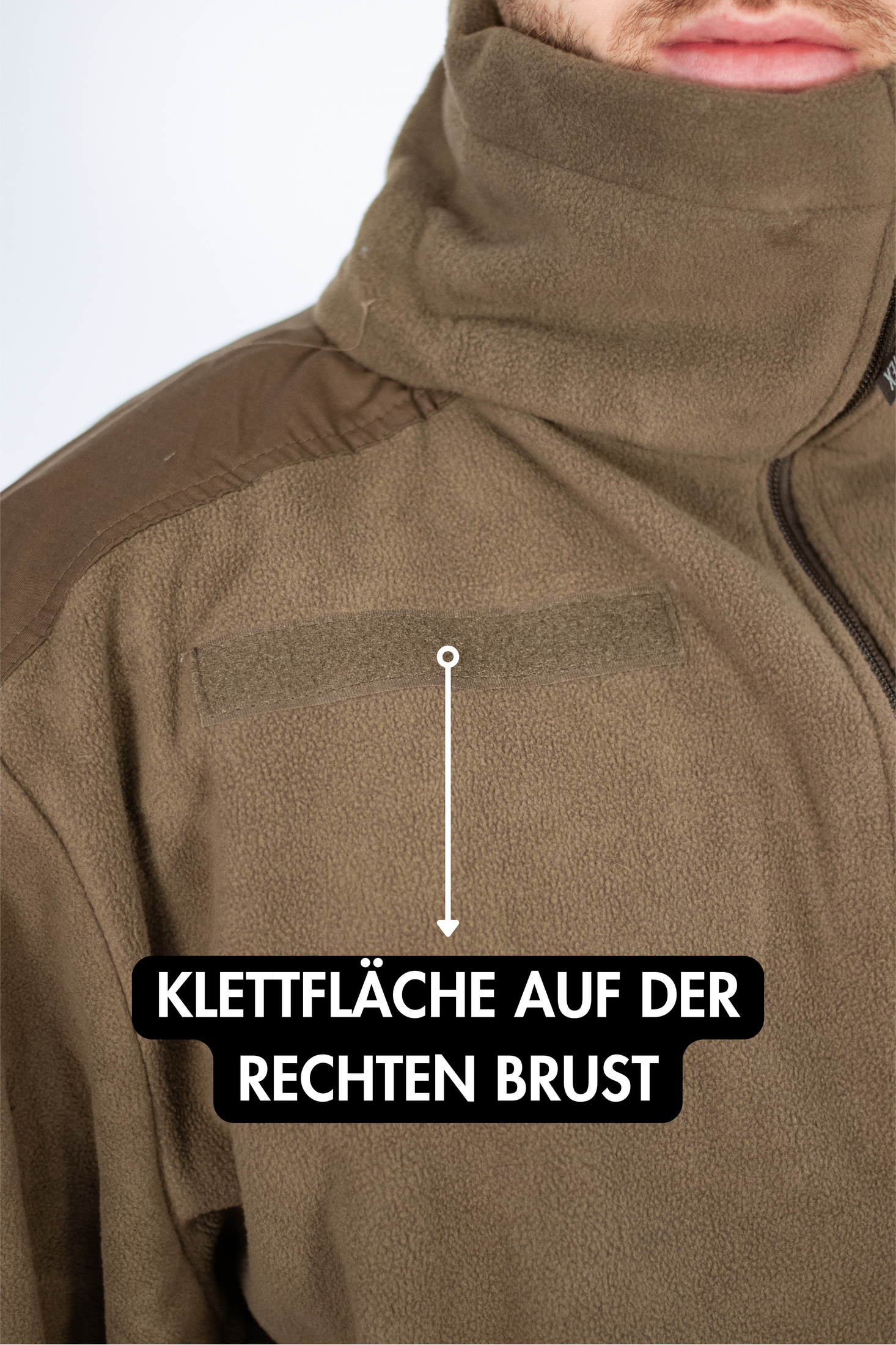 Fleece-Jacke, "Alpin", oliv