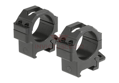 Leapers 30MM CNC MOUNT RINGS LOW - INVICTUSLEGIO