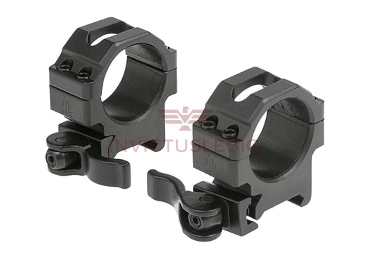 Leapers 30MM QD CNC MOUNT RINGS LOW - INVICTUSLEGIO