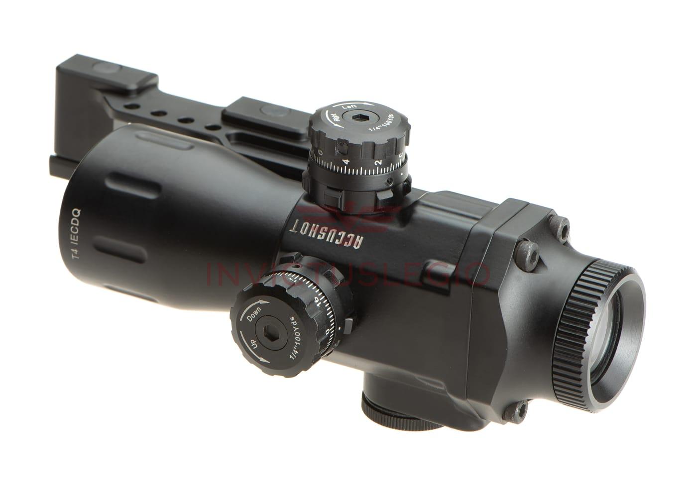 Leapers 4X32 T4 PRISMATIC SCOPE CIRCLE DOT - INVICTUSLEGIO