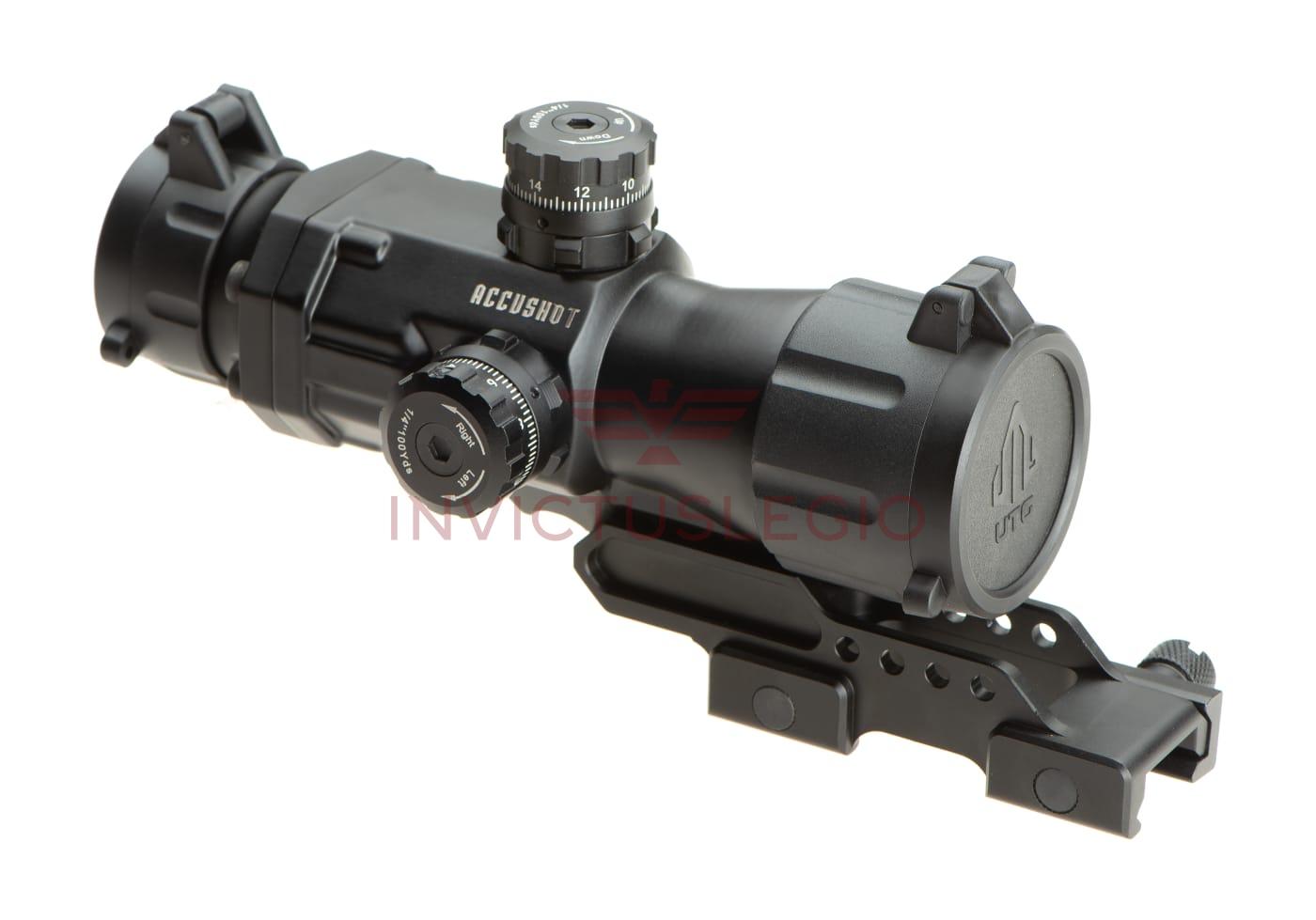 Leapers 4X32 T4 PRISMATIC SCOPE CIRCLE DOT - INVICTUSLEGIO