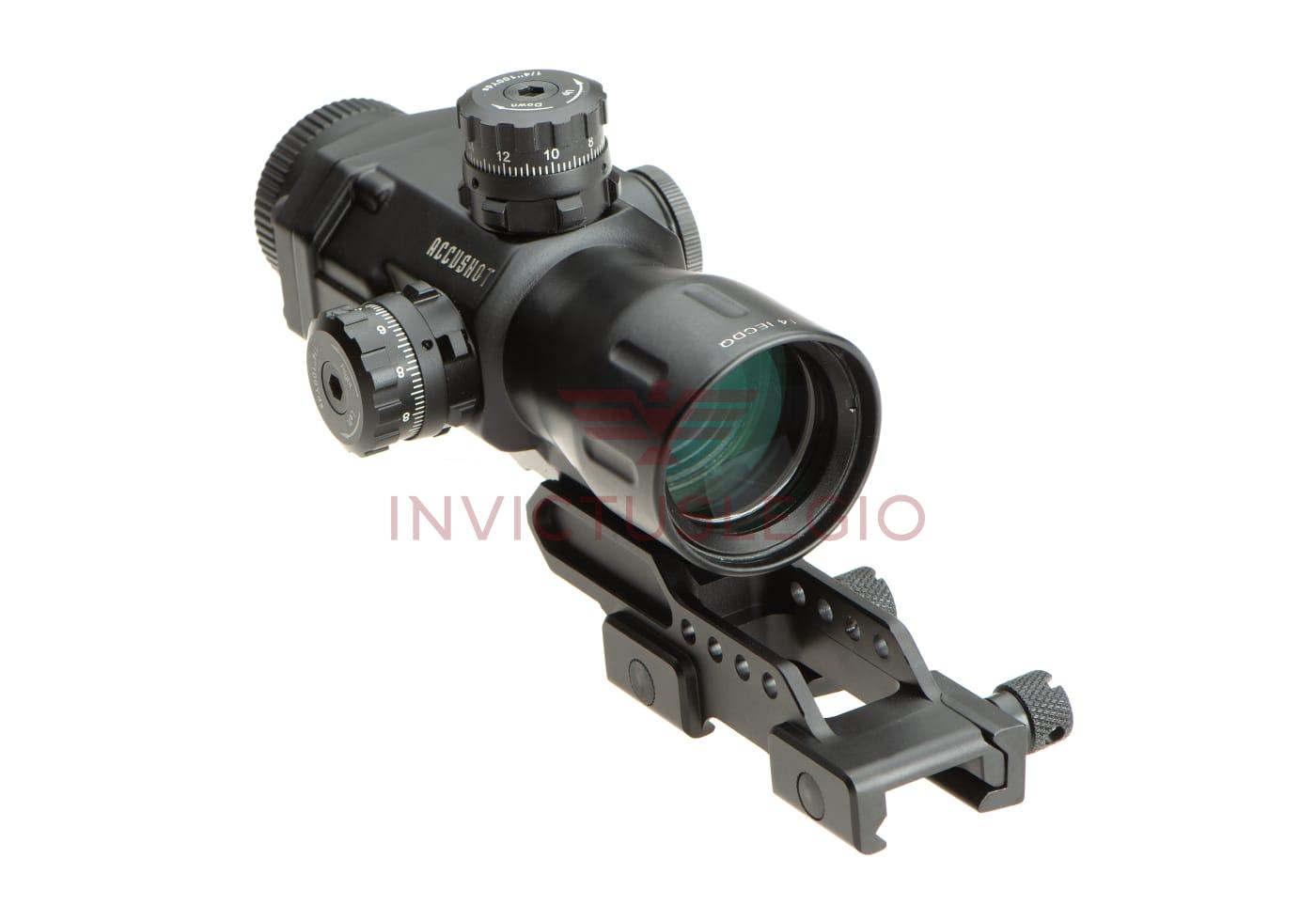 Leapers 4X32 T4 PRISMATIC SCOPE CIRCLE DOT - INVICTUSLEGIO