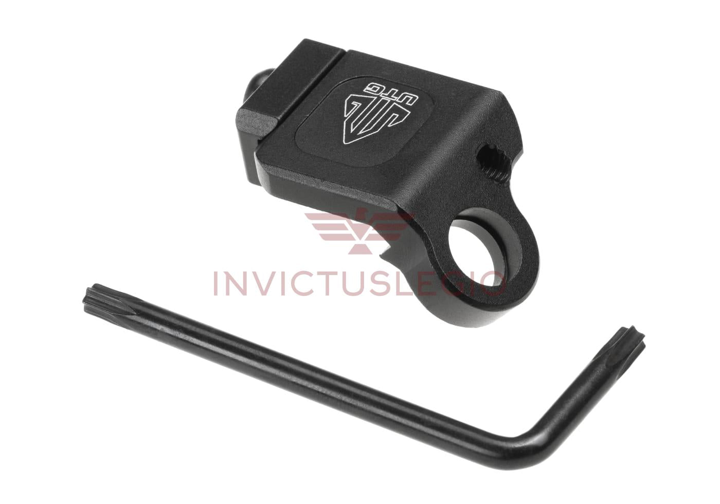 Leapers LOW PROFILE PICATINNY ANGLED QD SLING SWIVEL ADAPTOR - INVICTUSLEGIO