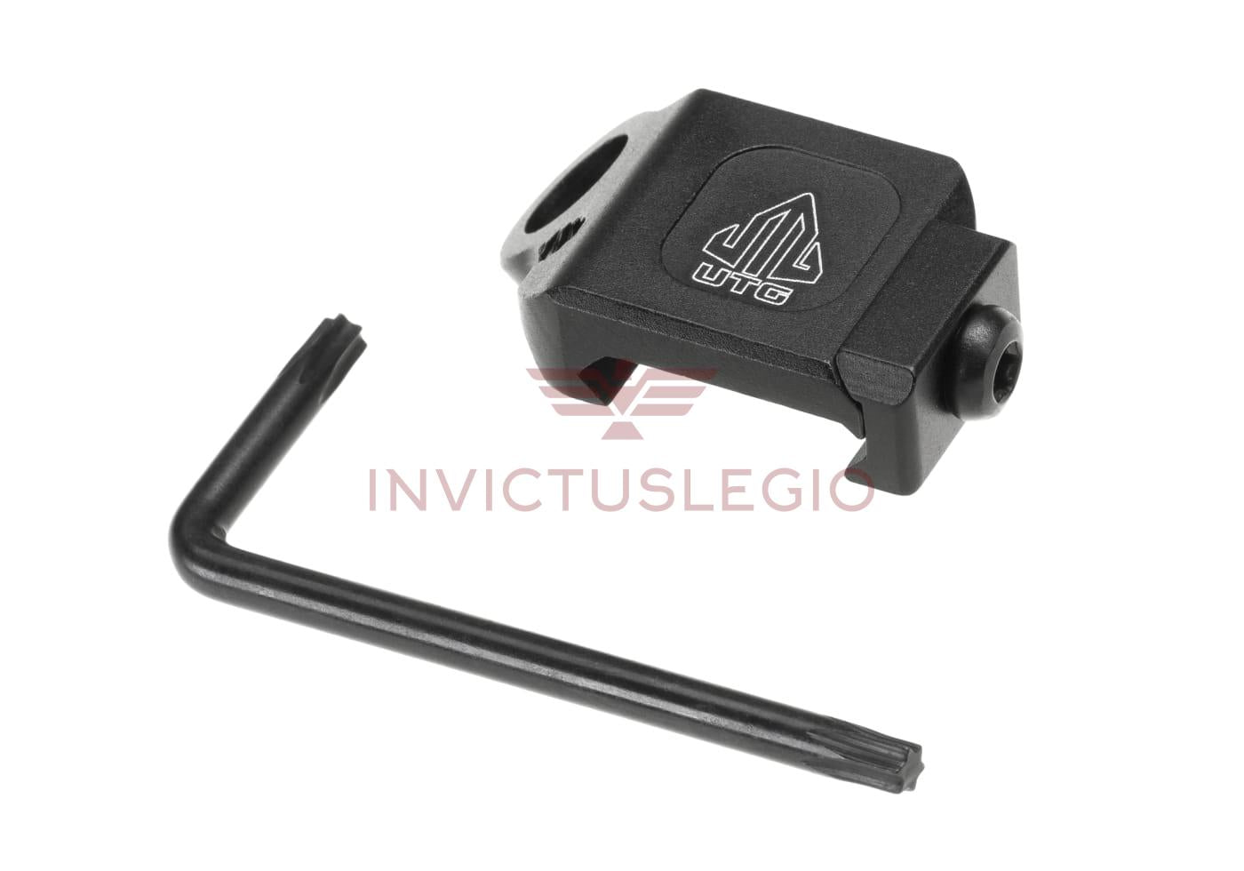 Leapers LOW PROFILE PICATINNY ANGLED QD SLING SWIVEL ADAPTOR - INVICTUSLEGIO