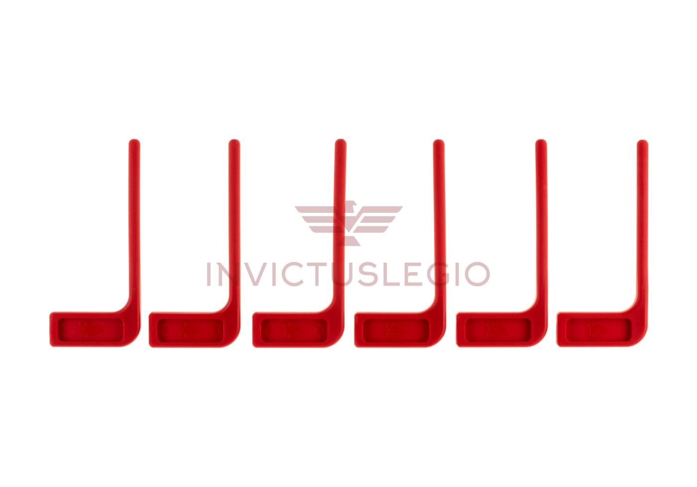 Leapers UNIVERSAL FIREARM CHAMBER SAFETY FLAG 6PCS - INVICTUSLEGIO