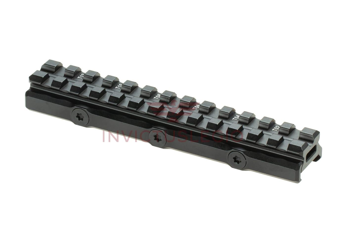 Leapers UNIVERSAL SUPER SLIM RISER MOUNT 13 SLOT 0.50' - INVICTUSLEGIO
