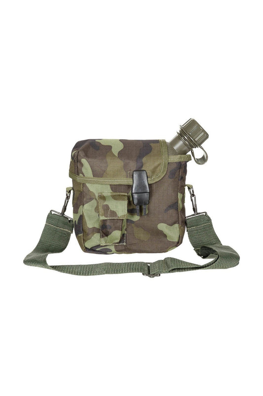 MFH Feldflasche US 2 qt. mit Hülle vz.95