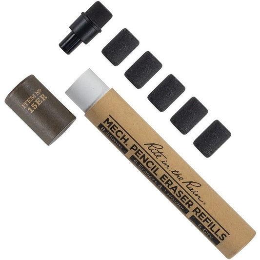 Mechanical Pencil Eraser Refills 6 pieces - INVICTUSLEGIO