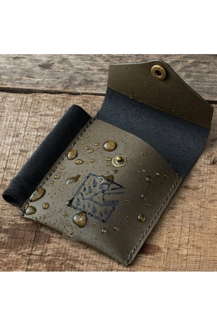 Monsoon case for a small notebook with a pencil - INVICTUSLEGIO