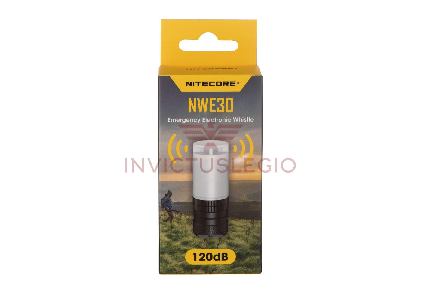 Nitecore NWE30 EMERGENCY ELECTRONIC WHISTLE - INVICTUSLEGIO