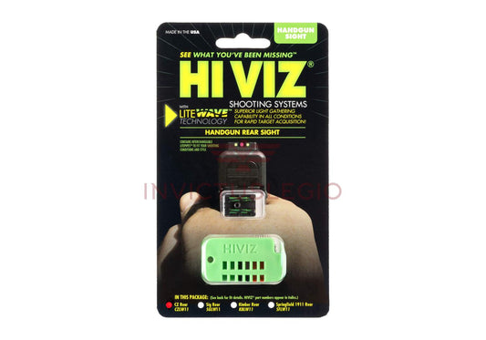 HIVIZ LITEWAVE REAR SIGHT FOR CZ 75/P01 - INVICTUSLEGIO