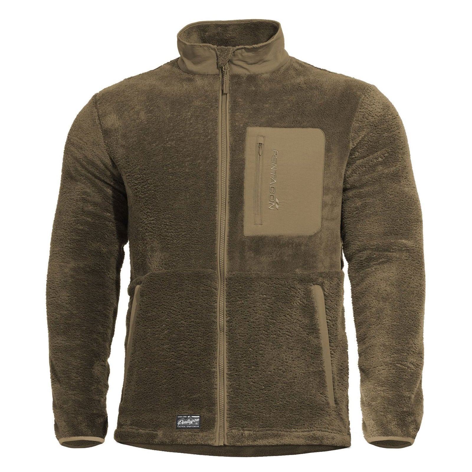 PENTAGON GRIZZLY FULL ZIP SWEATER - INVICTUSLEGIO