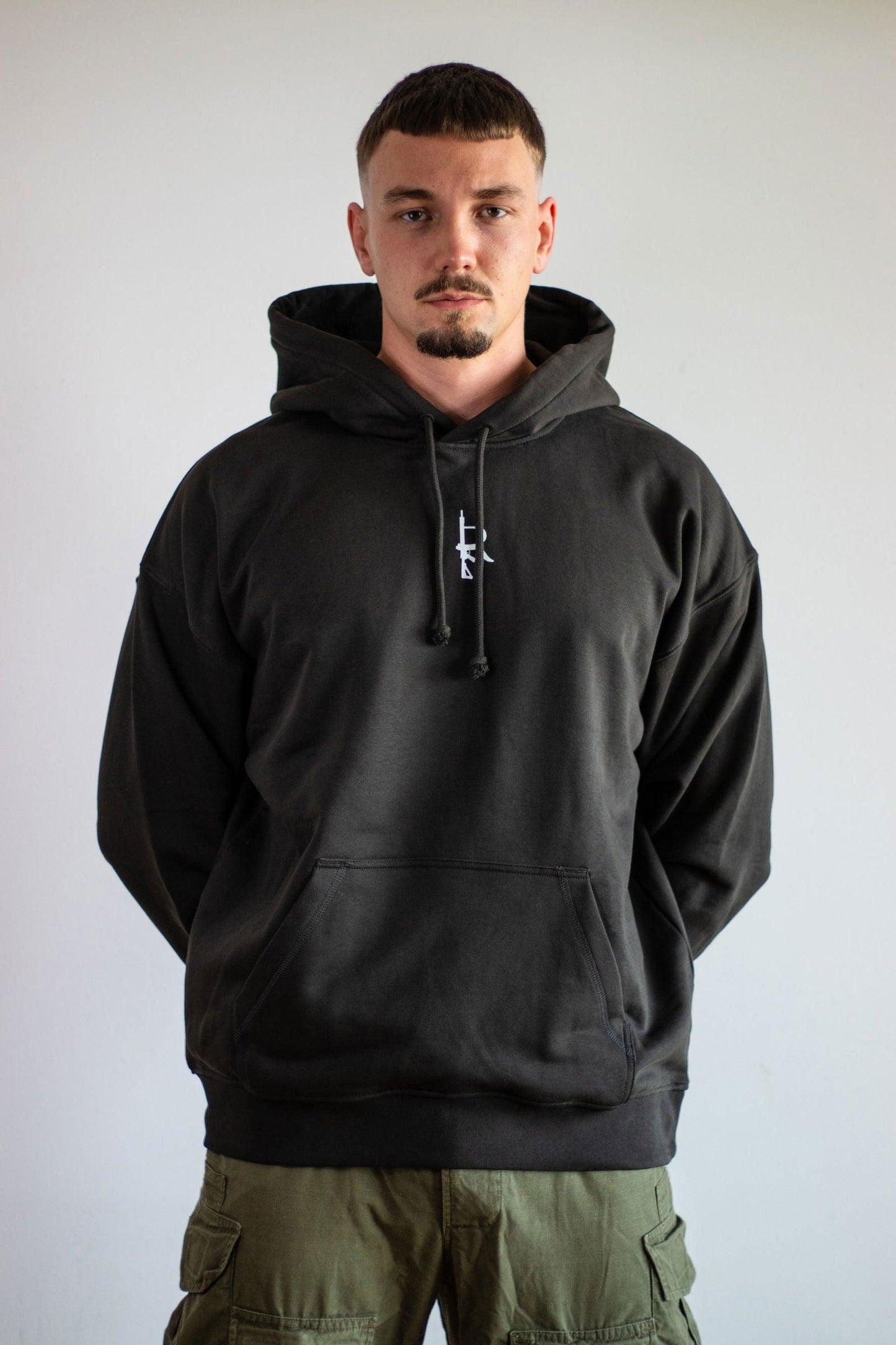 "PSYOPS" Hoodie - Off Black - INVICTUSLEGIO