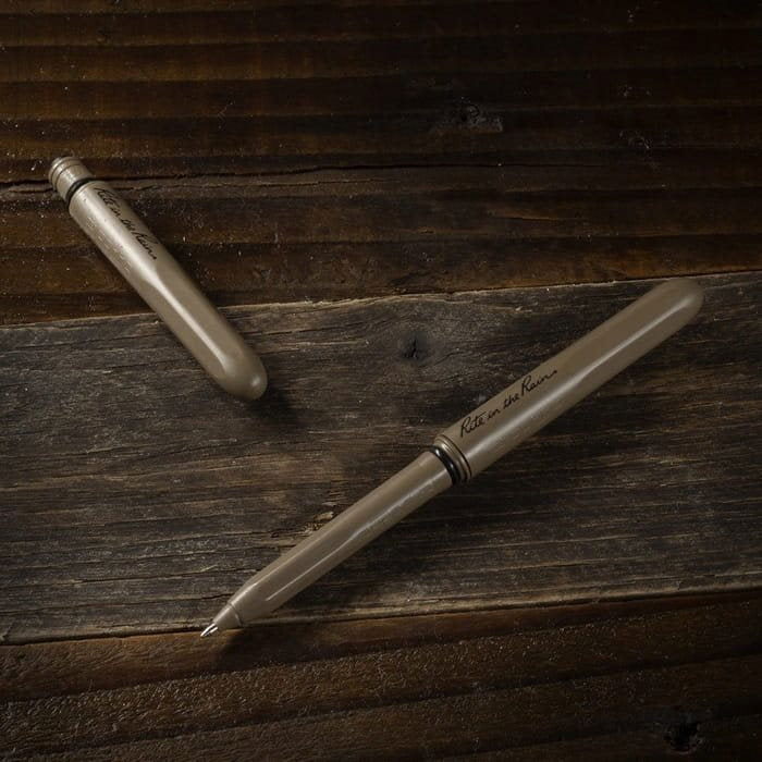 Pen small EDC POCKET BLACK ink DARK EARTH - INVICTUSLEGIO