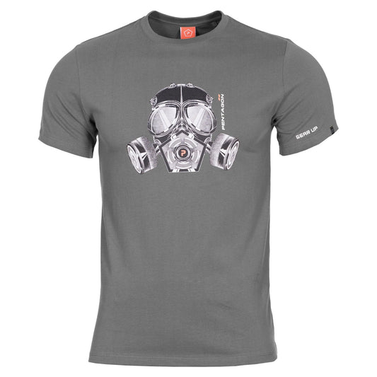 Pentagon Tshirt Gasmaske - INVICTUSLEGIO