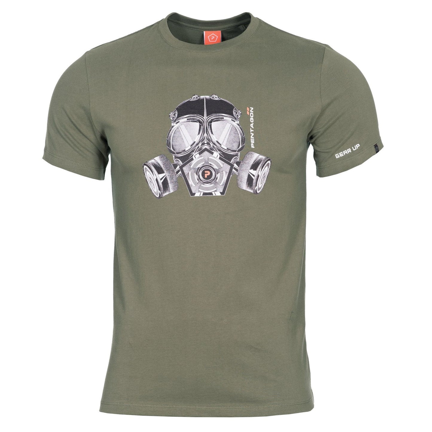 Pentagon Tshirt Gasmaske - INVICTUSLEGIO
