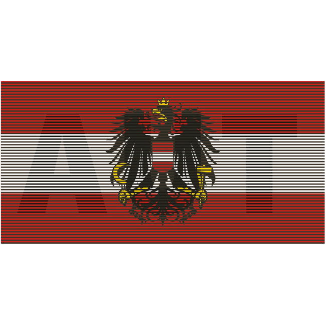 Pitchfork Austria IR Dual Patch Large - Color - INVICTUSLEGIO