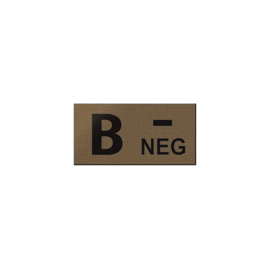 Pitchfork B NEG Blood Type IR Patch - INVICTUSLEGIO