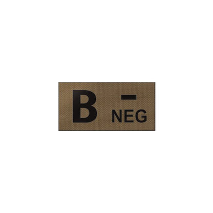 Pitchfork B NEG Blood Type IR Patch - INVICTUSLEGIO