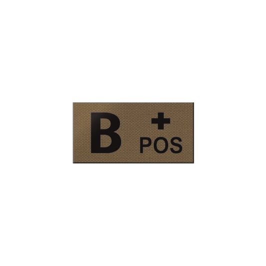 Pitchfork B POS Blood Type IR Patch - INVICTUSLEGIO