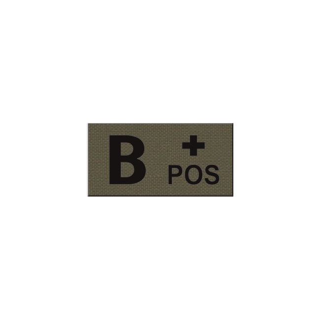 Pitchfork B POS Blood Type IR Patch - INVICTUSLEGIO