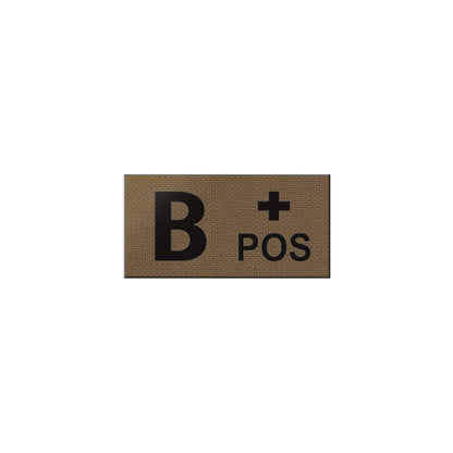 Pitchfork B POS Blood Type IR Patch - INVICTUSLEGIO