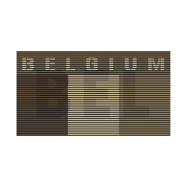 Pitchfork Belgium IR Dual Patch - INVICTUSLEGIO