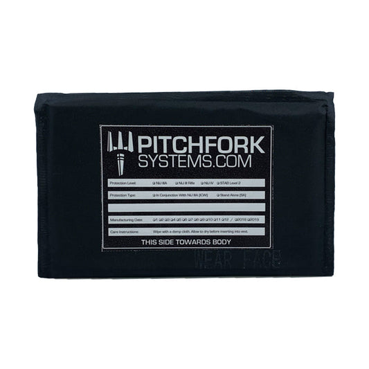 Pitchfork NIJ Level IIIA 5x8 Inch Side Soft Armour Plate - INVICTUSLEGIO