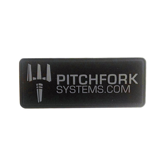 Pitchfork The Brand Patch - Pitch Black - INVICTUSLEGIO