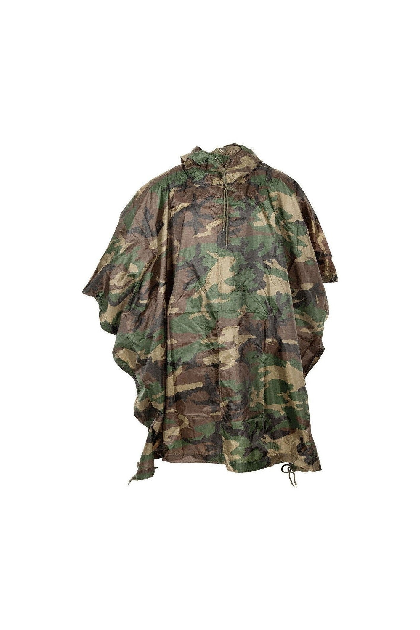 Poncho, Rip Stop, woodland, ca. 144 x 223 cm - INVICTUSLEGIO