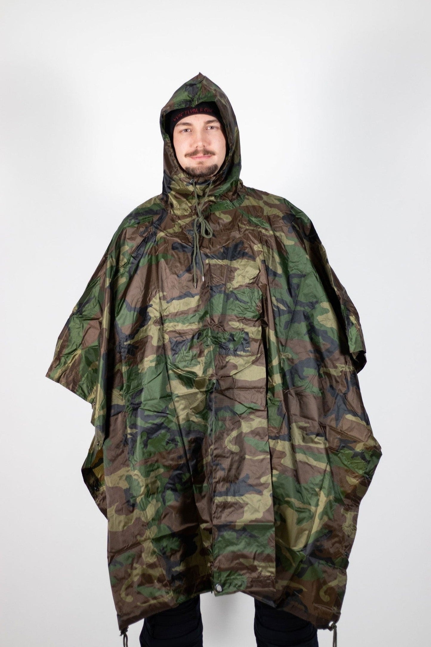 Poncho, Rip Stop, woodland, ca. 144 x 223 cm - INVICTUSLEGIO