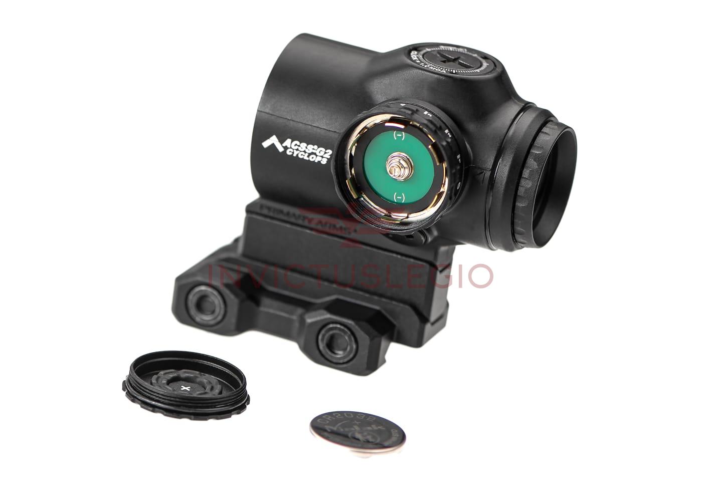 Primary Arms 1X SLX MICRO PRISM SCOPE ACSS CYCLOPS GEN 2 Schwarz - INVICTUSLEGIO